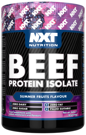 NXT Nutrition Beef Protein Isolate - Summer Fruits - 540g