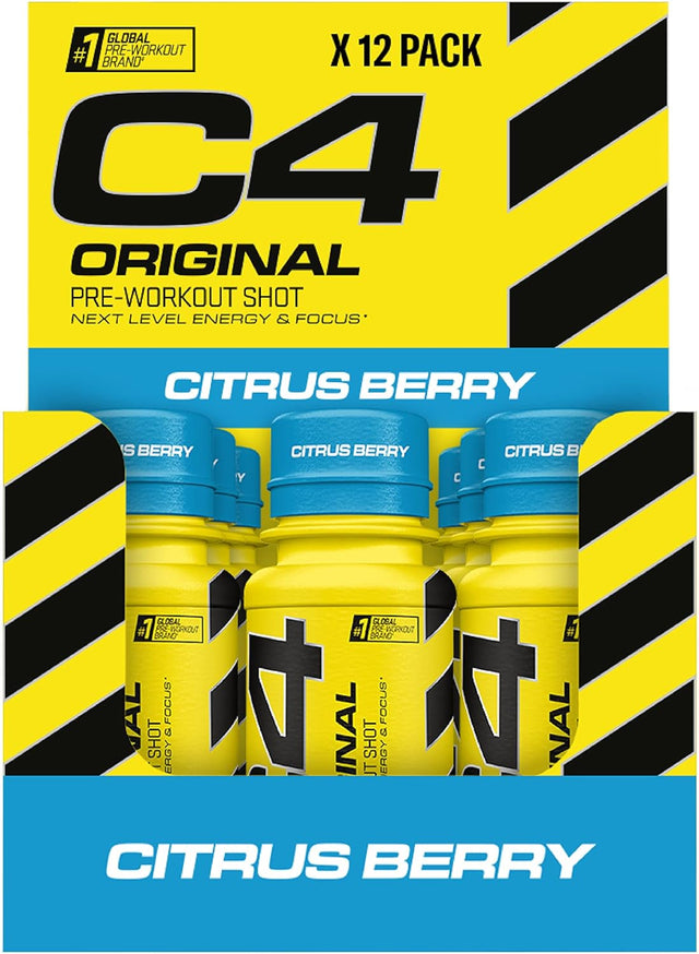Cellucor C4 Pre-Workout Shots - GymStack