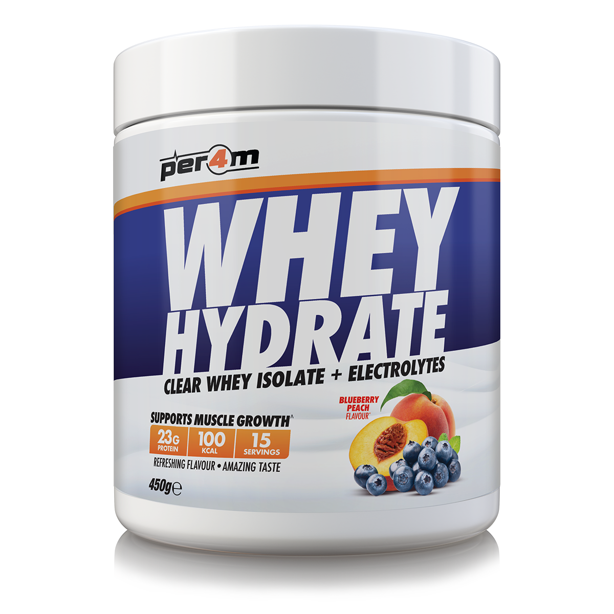 Per4m Whey Hydrate - Blueberry Peach - 30g
