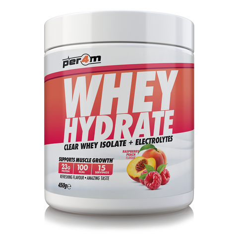 Per4m Whey Hydrate - Raspberry & Peach - 30g