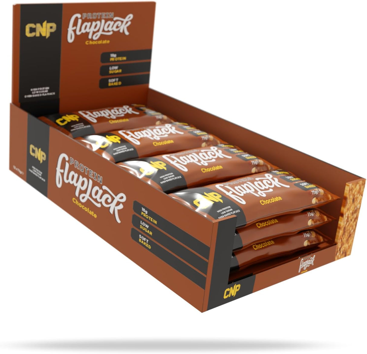 CNP Protein Flapjack Cherry Almond 12x75g - GymStack