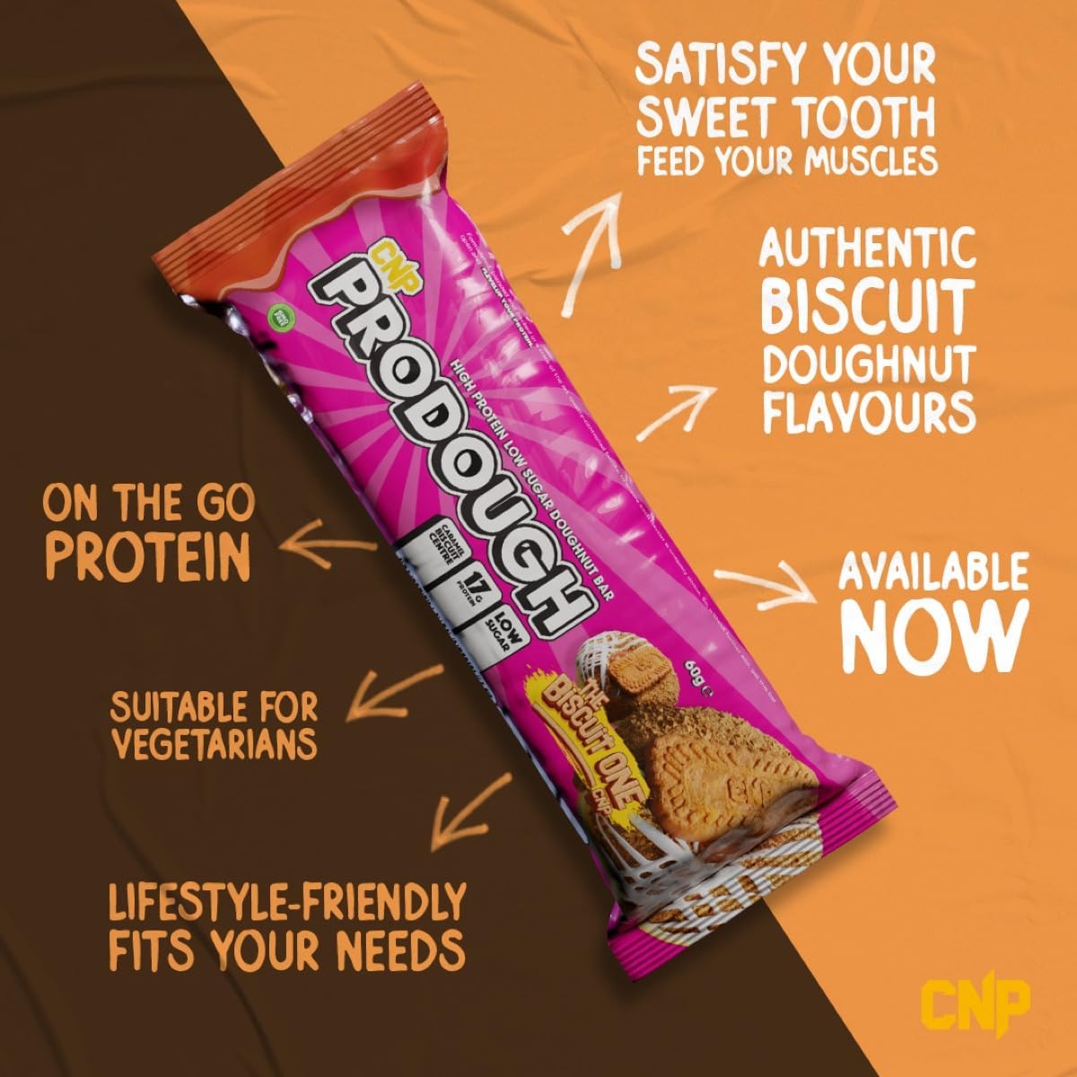 CNP ProDough Bar 12x60g - GymStack