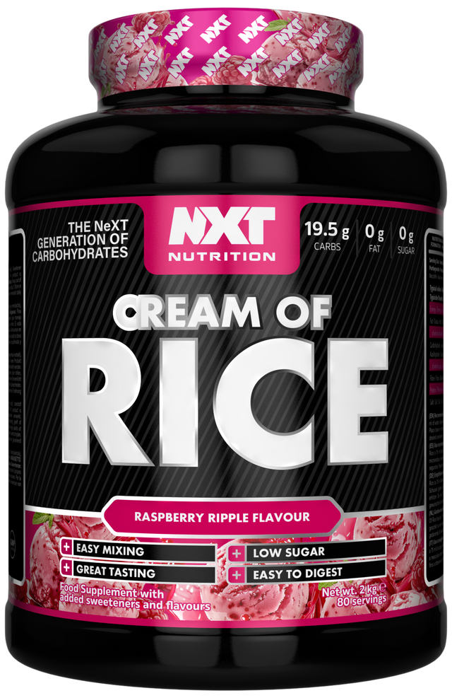 NXT Nutrition Cream of Rice - Raspberry Ripple - 2kg