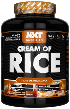 NXT Nutrition Cream of Rice - Salted Caramel - 2kg