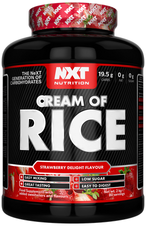 NXT Nutrition Cream of Rice - Strawberry Delight - 2kg