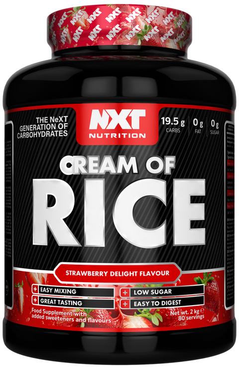 NXT Nutrition Cream of Rice - Strawberry Delight - 2kg