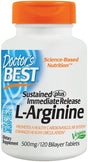 Doctor's Best L-Arginine - Sustained + Immediate Release - GymStack