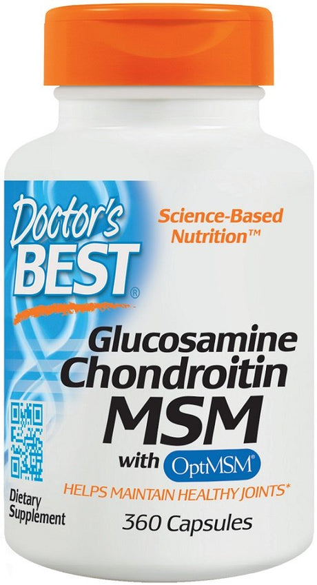 Doctor's Best Glucosamine Chondroitin MSM with OptiMSM - GymStack