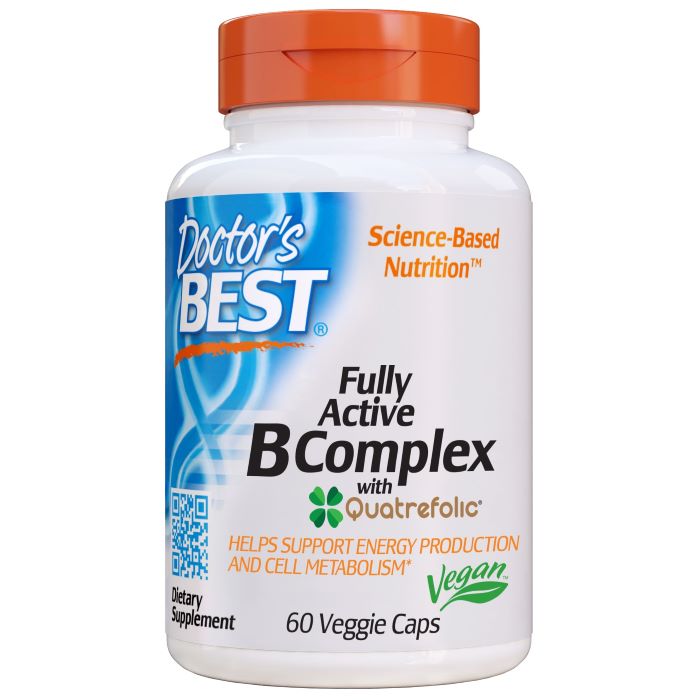 Doctor's Best Fully Active B-Complex with Quatrefolic - GymStack