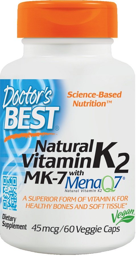 Doctor's Best Natural Vitamin K2 MK7 with MenaQ7 - GymStack