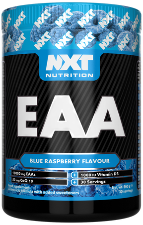 NXT Nutrition EAAs - Icy Blue Razz - 360g