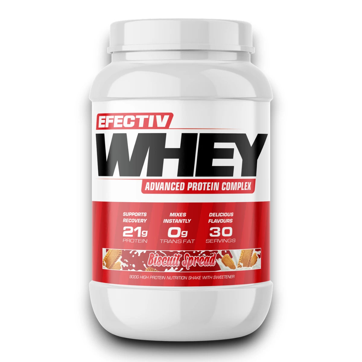Efectiv Nutrition Whey 900g - gymstack.