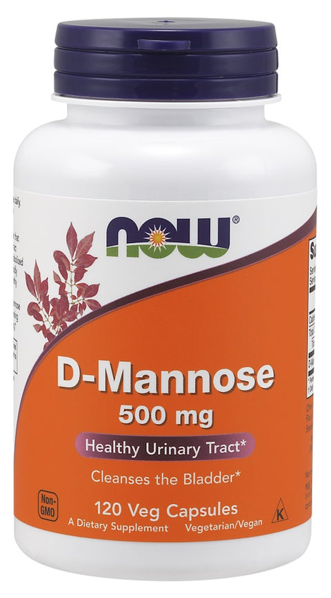 D-Mannose - 500mg - 240 vcaps