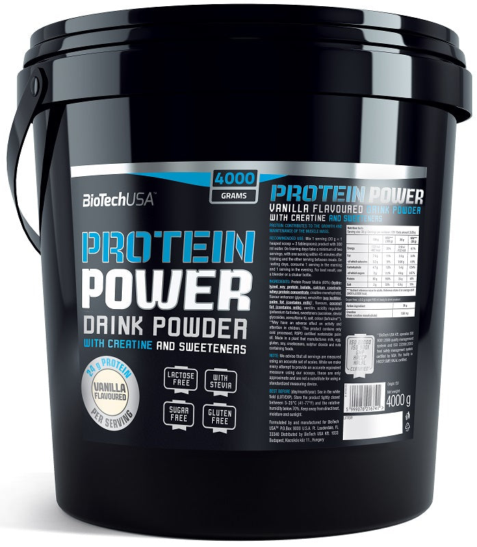 Protein Power, Vanilla - 4000g