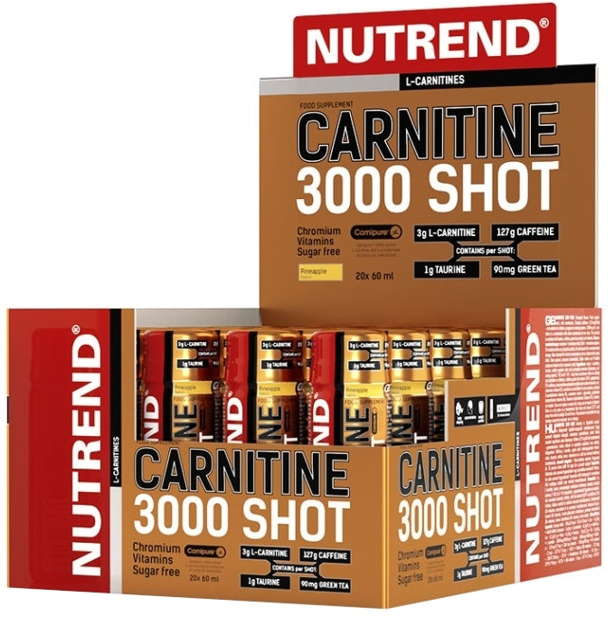 Carnitine 3000 Shot - Pineapple - 20 x 60 ml.