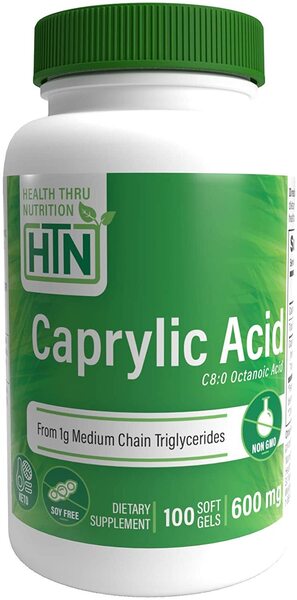 Health Thru Nutrition Caprylic Acid - GymStack