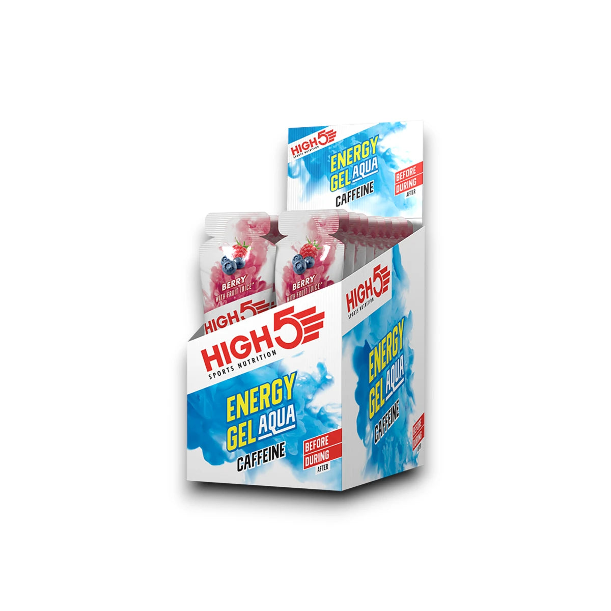 HIGH5 Energy Gel Aqua Caffeine 20x66g - GymStack