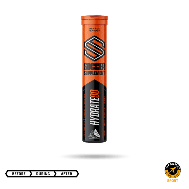 Soccer Supplement Hydrate90 - Orange - 26x33g