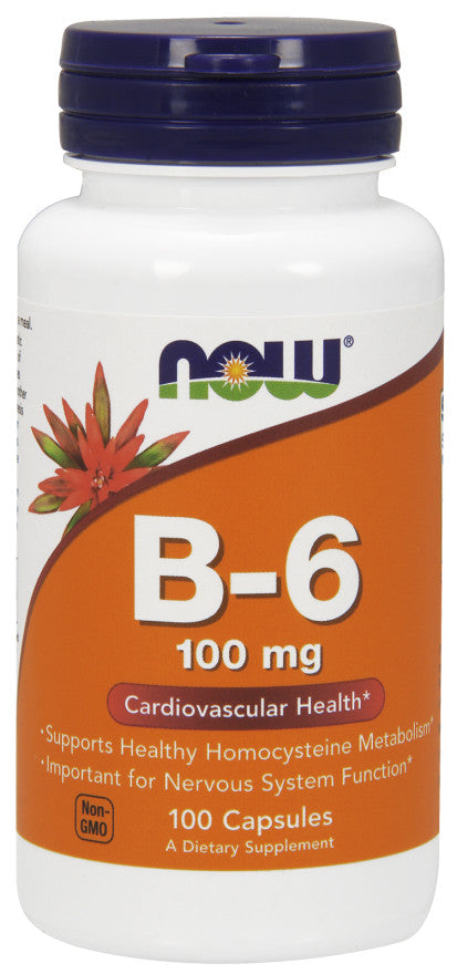 Vitamin B-6 - 100mg - 100 caps