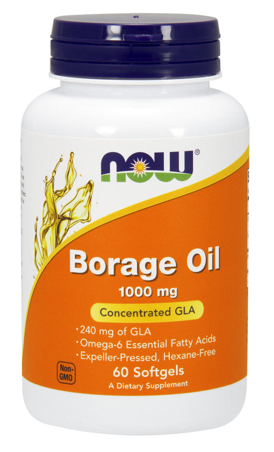 Borage Oil - 1000mg - 60 softgels