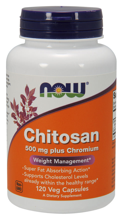 Chitosan - 500mg Plus Chromium - 120 vcaps