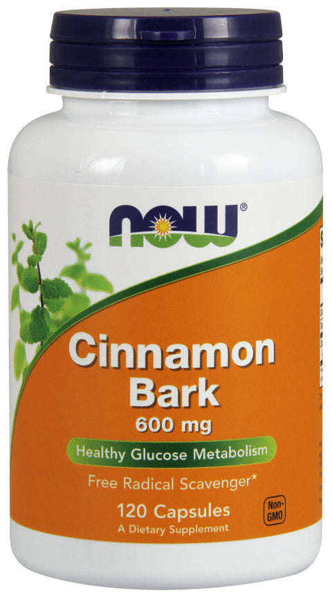 Cinnamon Bark - 600mg - 120 caps