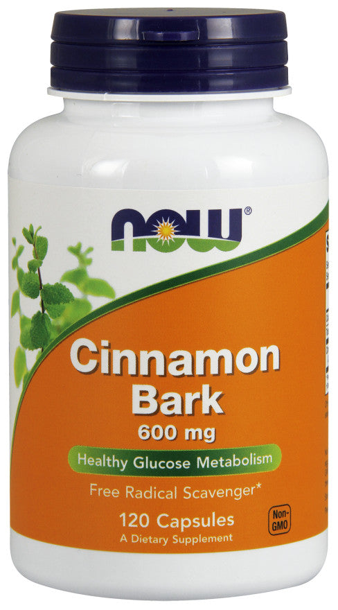 Cinnamon Bark - 600mg - 120 caps