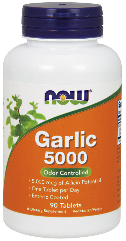 Garlic 5000 - Odor Controlled - 90 tablets