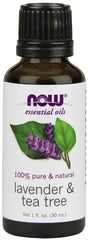 Essential Oil, Lavender & Tea Tree Oil - 30 ml.