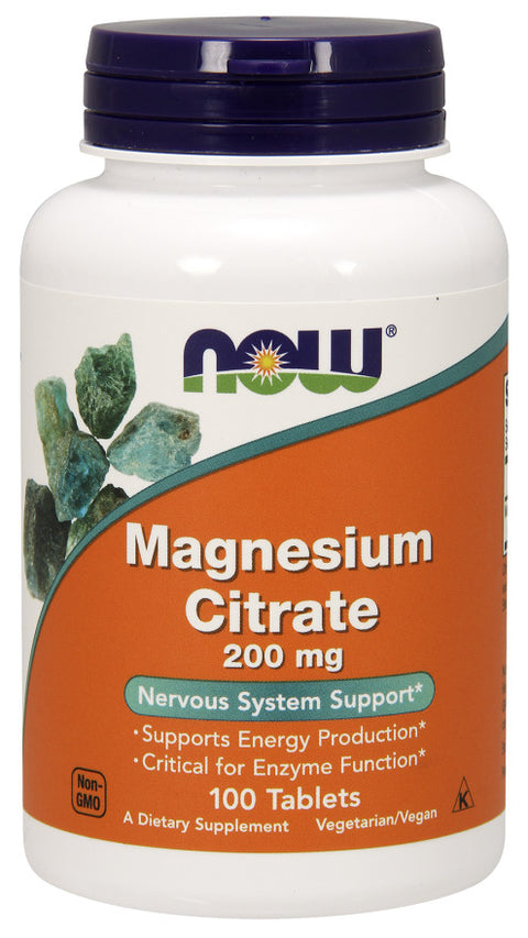 Magnesium Citrate - 200mg - 100 tablets