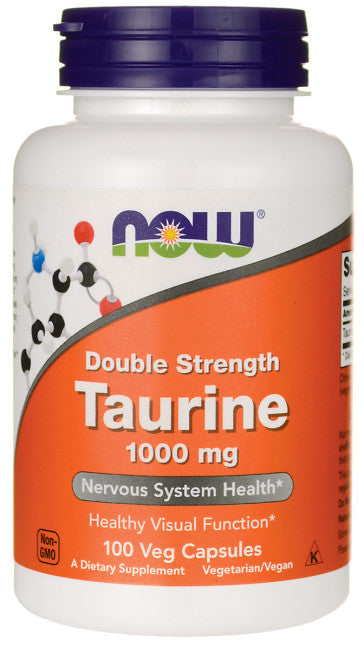 Taurine - 1000mg Double Strength - 100 vcaps