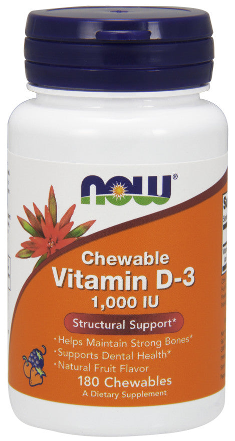 Vitamin D-3 - 1000 IU (Chewable) - 180 chewables