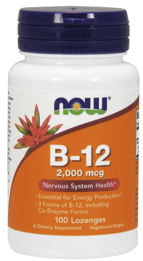 Vitamin B-12 - 2000mcg - 100 lozenges