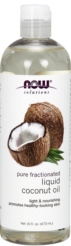 Coconut Oil - Liquid Pure Fractionated - 473 ml.