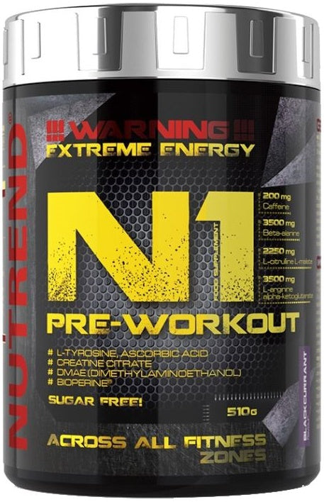 N1 Pre-Workout - Blackcurrant - 510g
