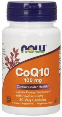 CoQ10 with Hawthorn Berry - 100mg - 30 vcaps