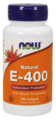 Natural (Mixed Tocopherols) - 100 softgels