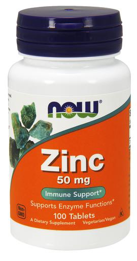 Zinc - 50mg - 100 tabs