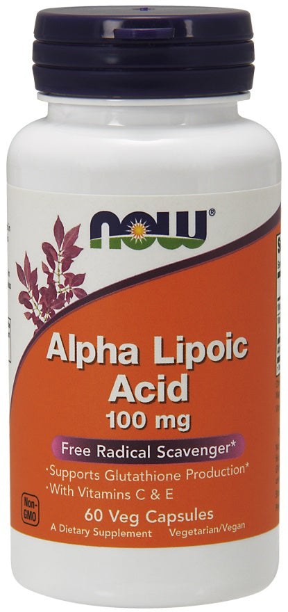 Alpha Lipoic Acid with Vitamins C & E -  100mg - 60 vcaps