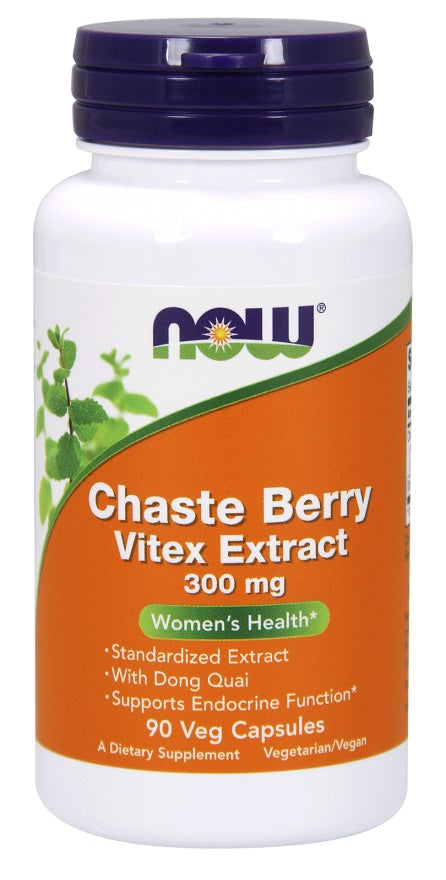 Chaste Berry Vitex Extract - 300mg - 90 vcaps