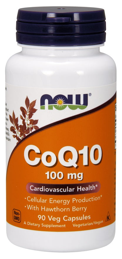 CoQ10 with Hawthorn Berry - 100mg - 90 vcaps