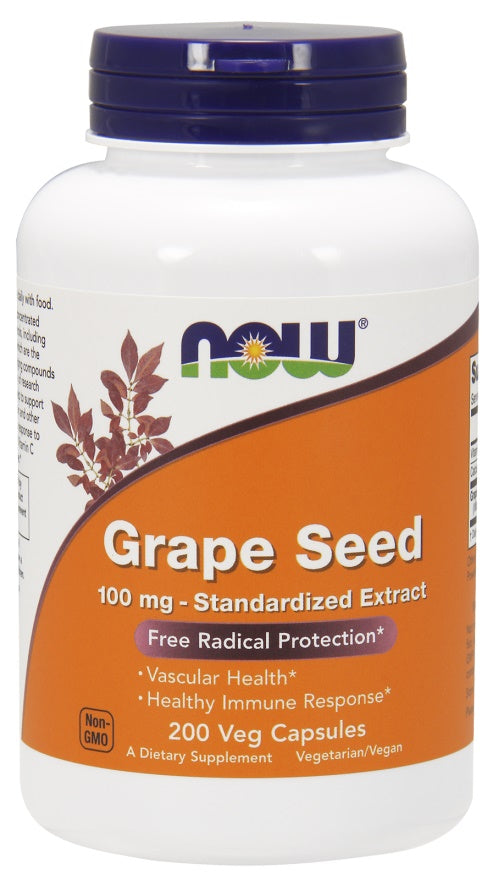 Grape Seed Standardized Extract - 100mg - 200 vcaps