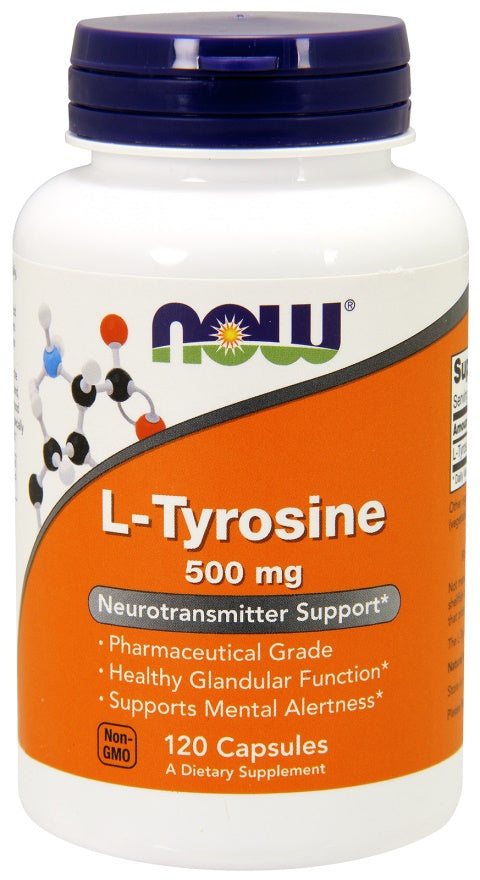 L-Tyrosine - 500mg - 120 caps