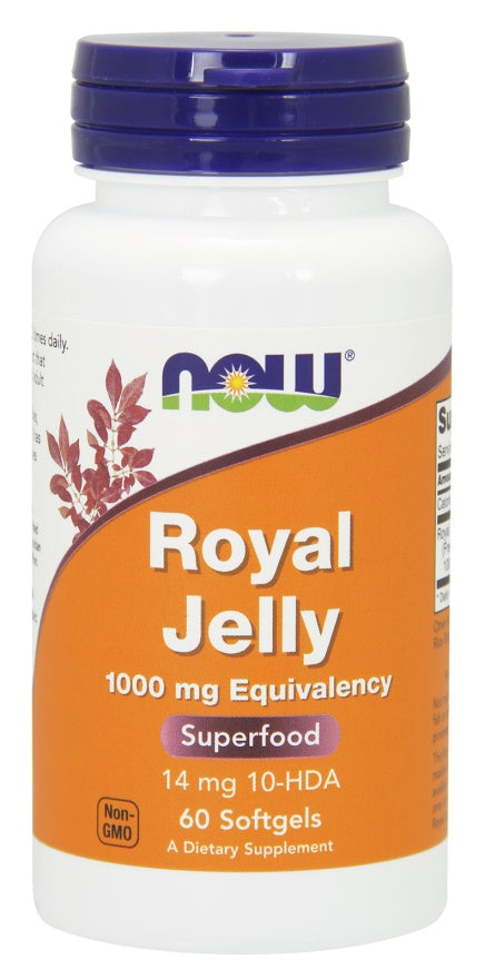 Royal Jelly - 1000mg Equivalency - 60 softgels