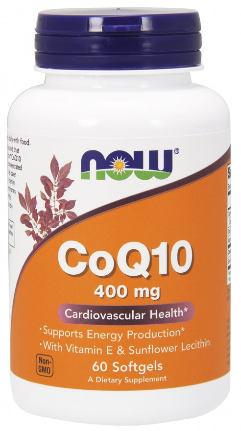 CoQ10 with Lecithin & Vitamin E - 400mg - 60 softgels