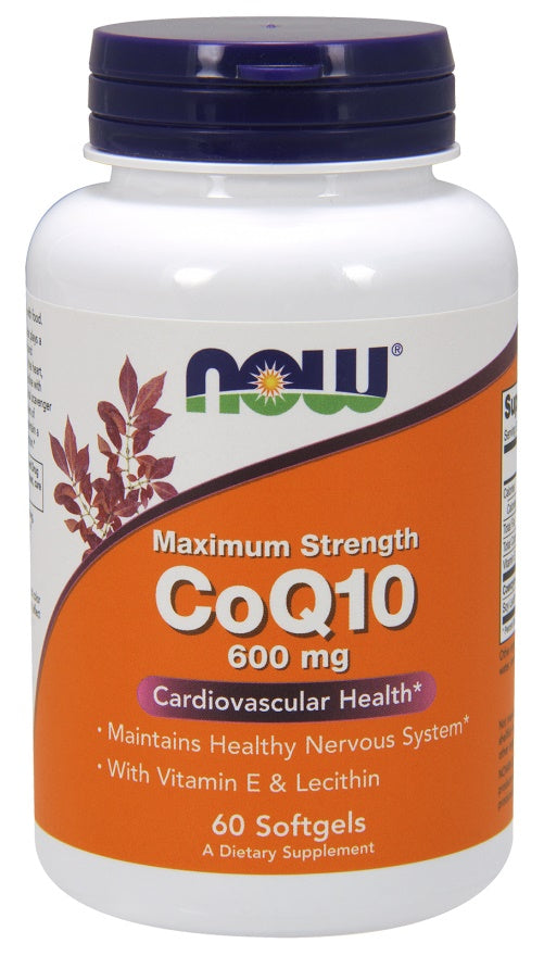 CoQ10 with Lecithin & Vitamin E - 600mg - 60 softgels
