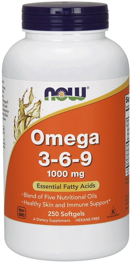 Omega 3-6-9 - 1000mg - 250 softgels