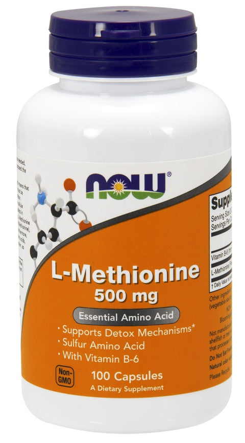 L-Methionine - 500mg - 100 caps