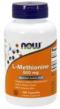 L-Methionine, 500mg - 100 caps