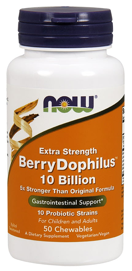 BerryDophilus - 10 Billion (Extra Strength) - 50 chewables